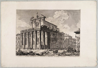TvB G 6595
          <br/>
          Veduta del Tempio di Antonio e Faustina in Campo Vaccino
          <br/>
          <em>Piranesi, Giovanni Battista (1720-1778)</em>